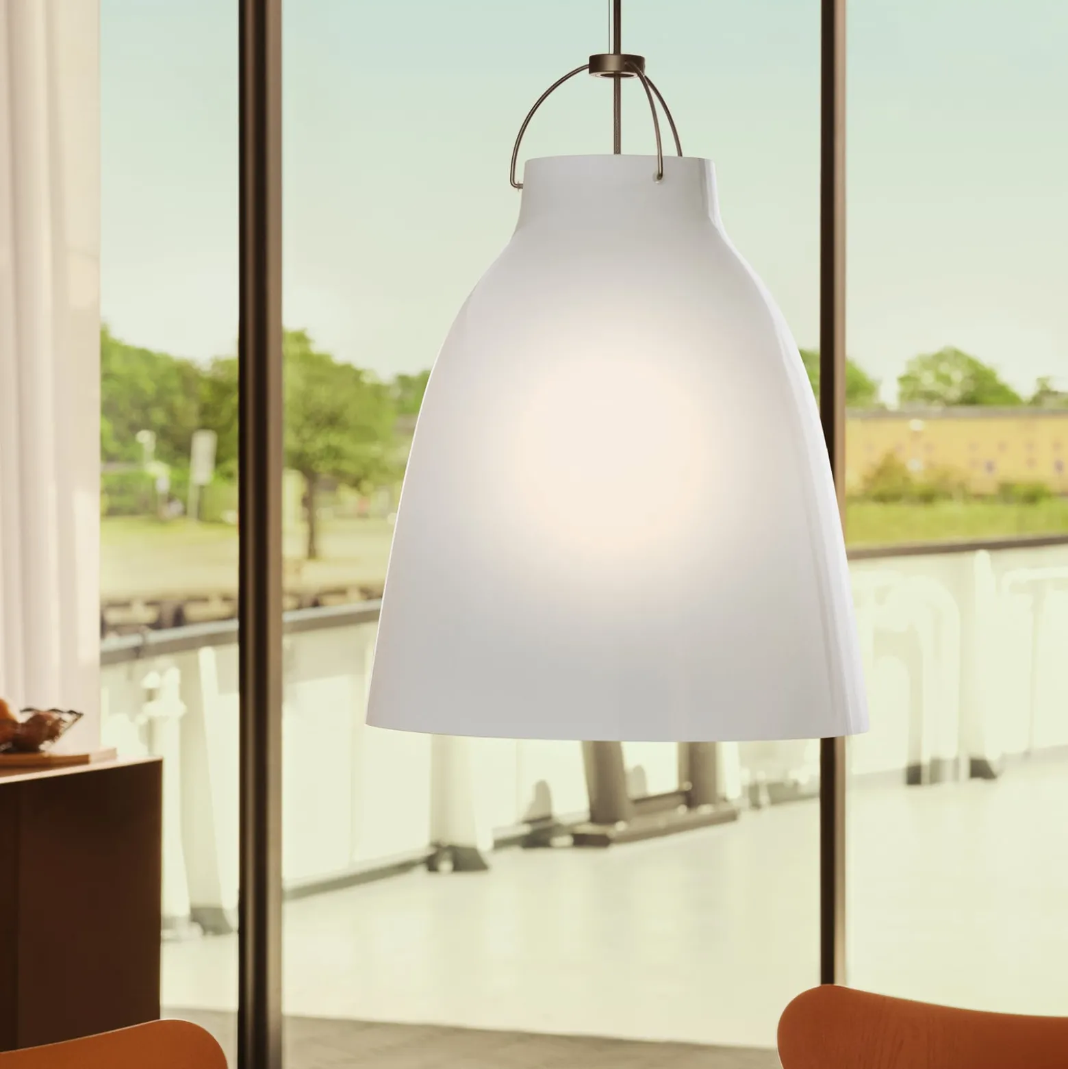 FRITZ HANSEN Caravaggio P3 Opalglas Ø 40 cm