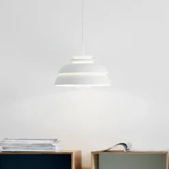 FRITZ HANSEN Concert P1 Hängelampe weiß Ø 32 cm