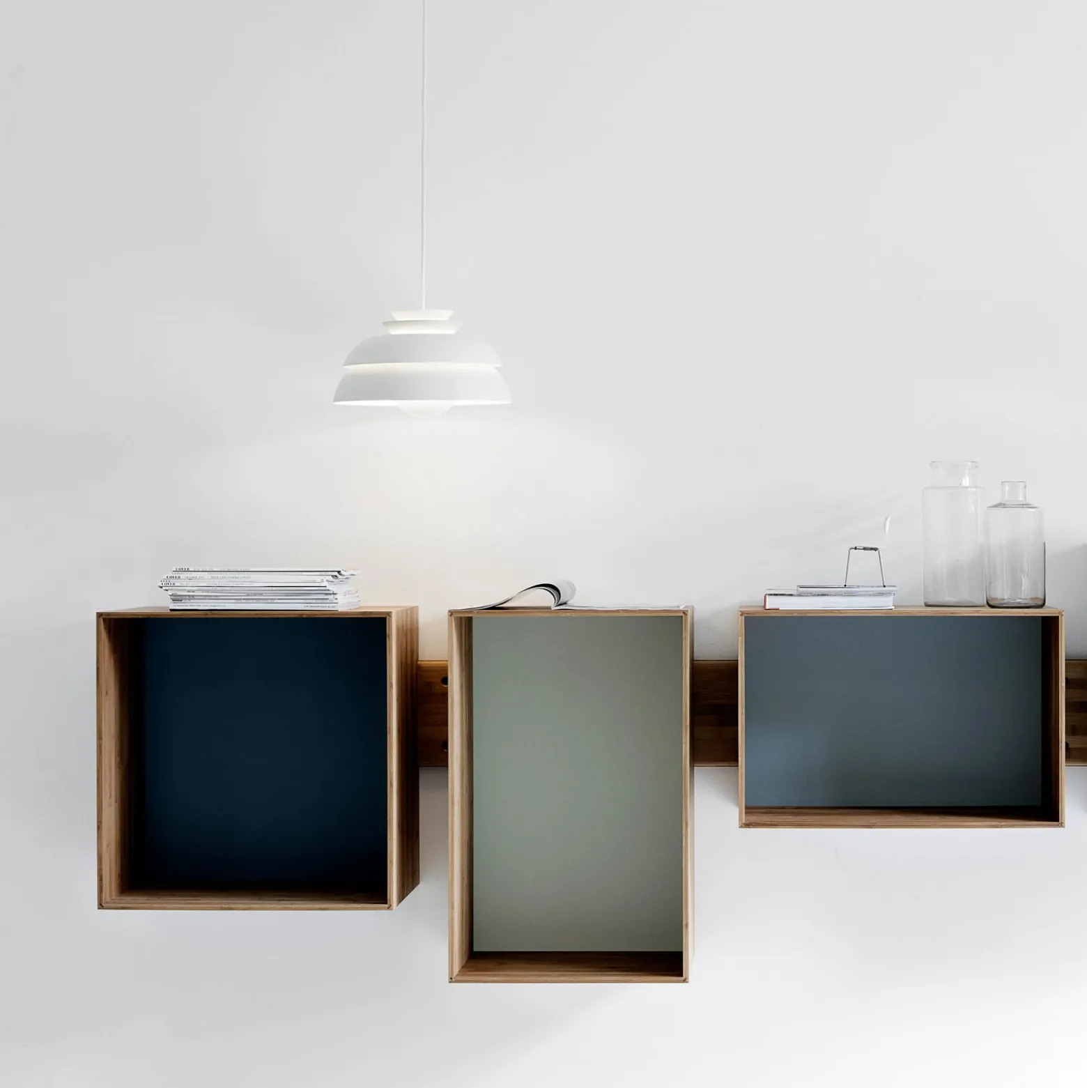 FRITZ HANSEN Concert P1 Hängelampe weiß Ø 32 cm