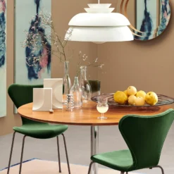 FRITZ HANSEN Concert P3 Hängelampe weiß Ø 55 cm