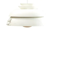 FRITZ HANSEN Concert P3 Hängelampe weiß Ø 55 cm