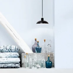 FRITZ HANSEN Kaiser Idell 6631-P Glanz schwarz