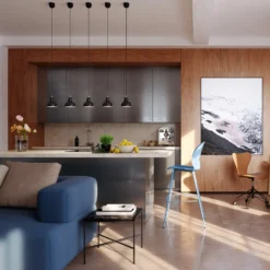 FRITZ HANSEN Kaiser Idell 6722-P Glanz schwarz