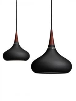 FRITZ HANSEN Orient P1 Pendel schwarz/rose Ø 22,5
