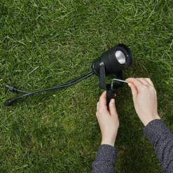 Garden 24 LED-Spotlight, schwarz, 6 Watt