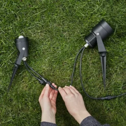 Garden 24 LED-Spotlight, schwarz, 6 Watt
