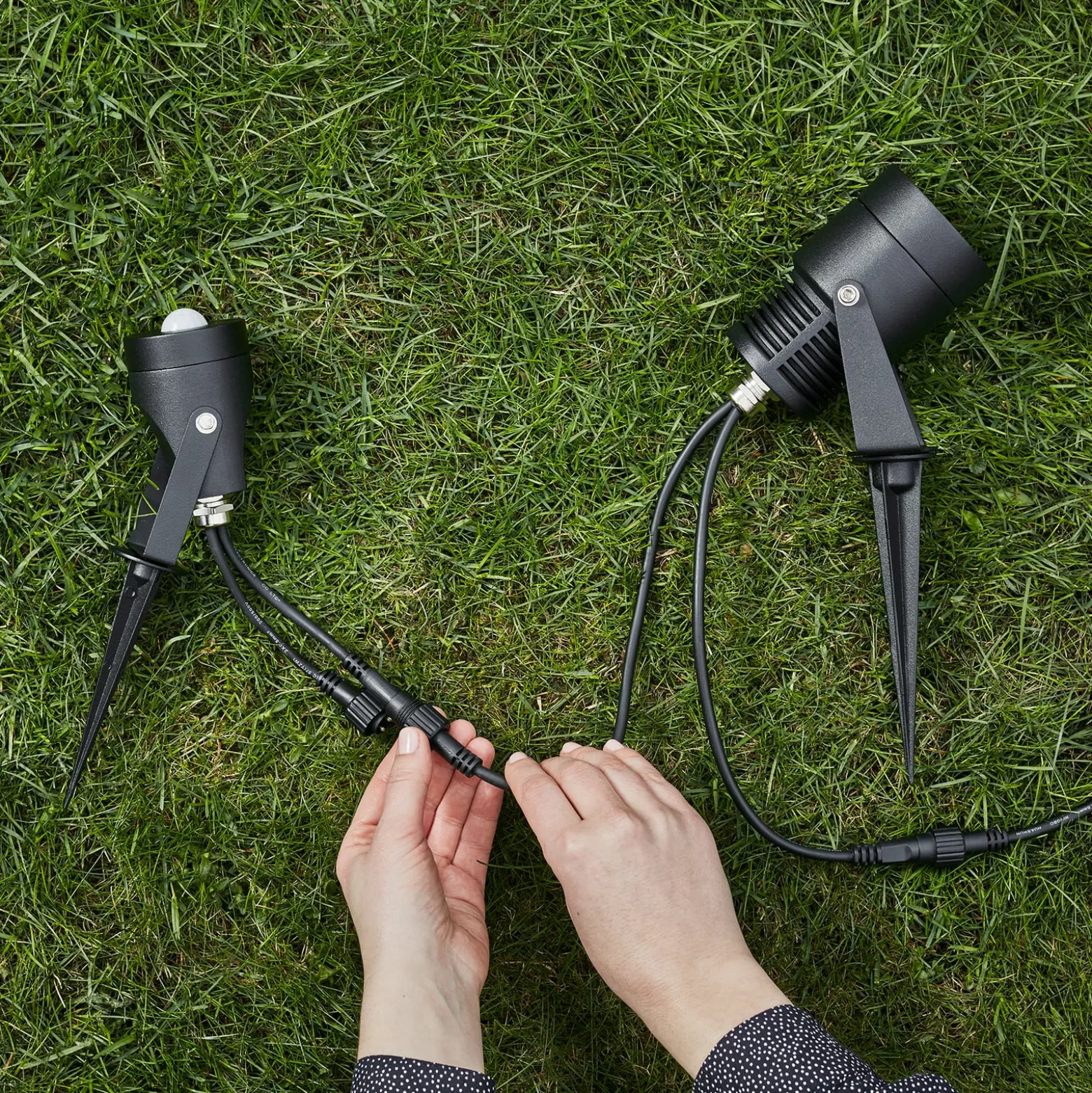 Garden 24 LED-Spotlight, schwarz, 9 Watt