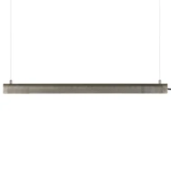 GEJST Hängeleuchte Radent, stahlgrau, Länge 70 cm, G13 LED