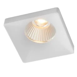 GF design Squary Einbaulampe IP54 weiß 3.000 K