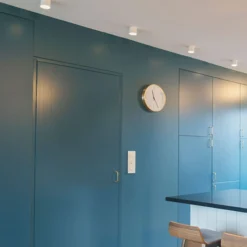 GF design Tubo Einbaulampe IP54 weiß 2.700 K