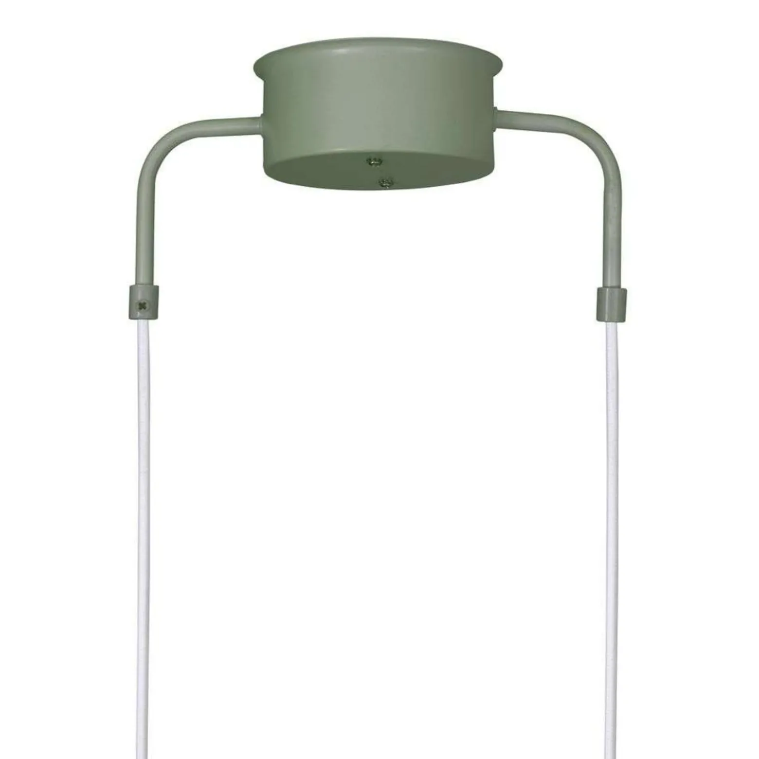 Globen Lighting Hängelampe CURVE 5, grün, 5-flg., 165 cm