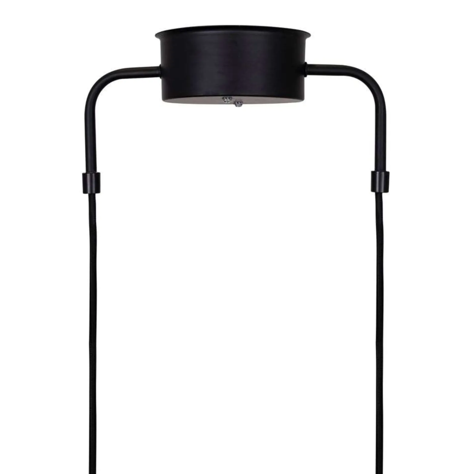 Globen Lighting Hängelampe CURVE 5, schwarz, 5-flg., 165 cm