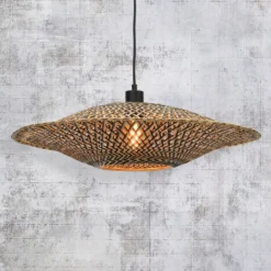 GOOD & MOJO Bali Hängeleuchte aus Bambus, Ø 60 cm