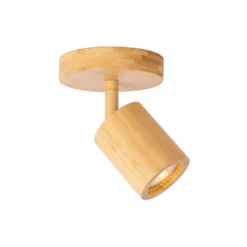 GOOD & MOJO Deckenstrahler Java, 1-flg., natur, Bambus