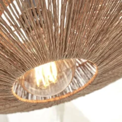 GOOD & MOJO Iguazu Deckenlampe Ø40cm natur
