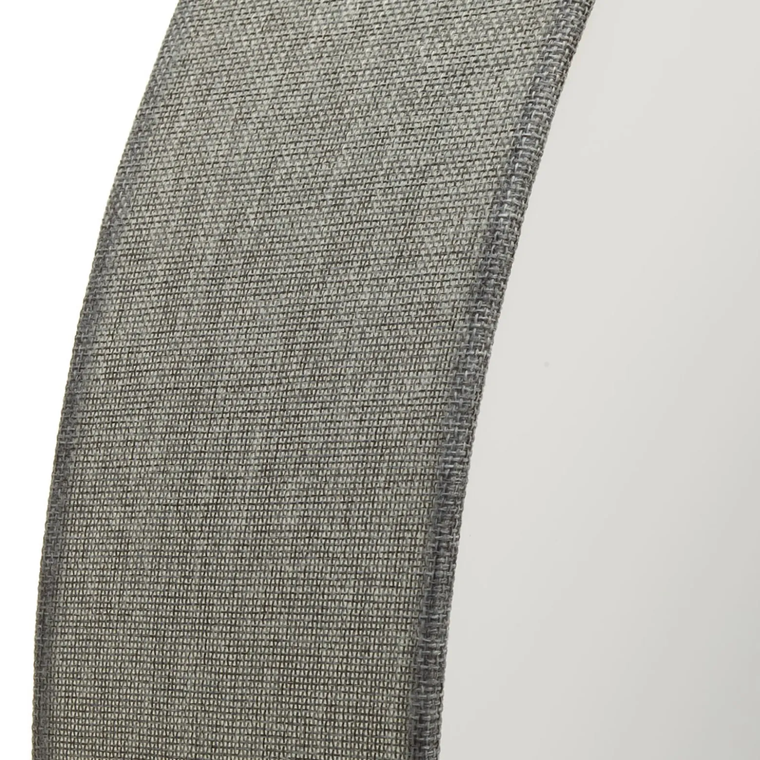 Graue Deckenlampe Pasteri mit Leinenschirm 76 cm