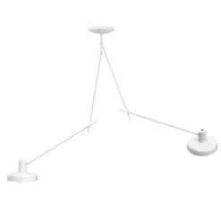GRUPA Arigato Deckenleuchte 2-flammig 110cm weiß