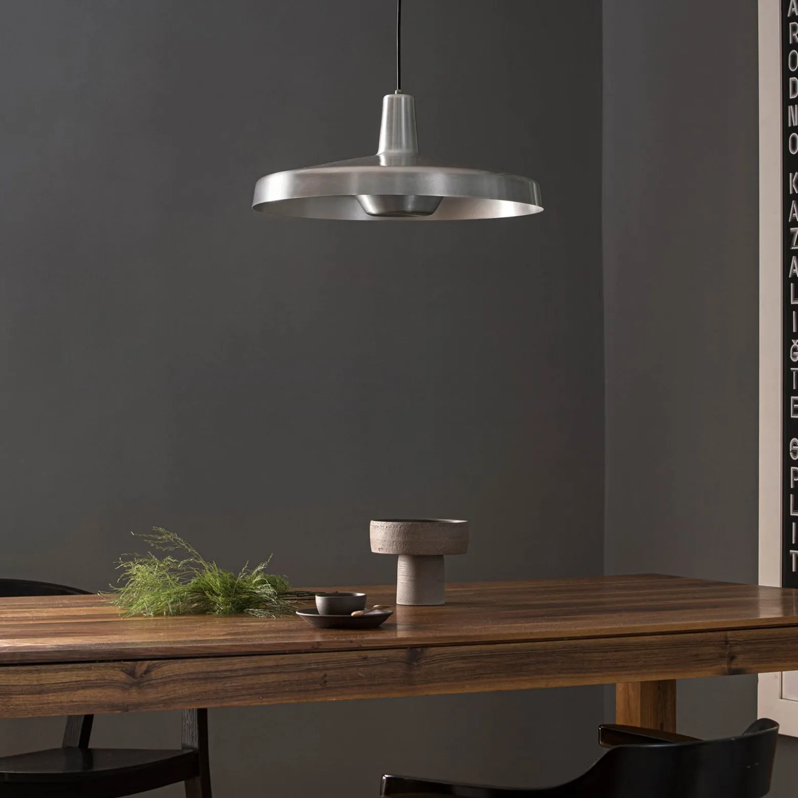 GRUPA Arigato Hängeleuchte Ø 45cm aluminium