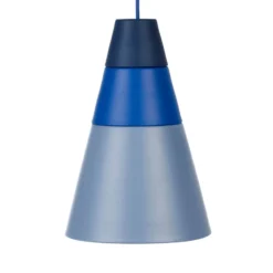 GRUPA Ili Ili Coney Cone Hängeleuchte blau