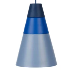GRUPA Ili Ili Coney Cone Hängeleuchte blau