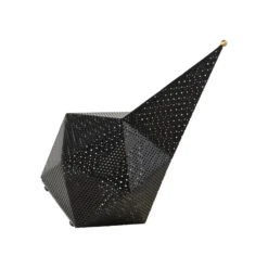 Gubi Akku-Tischleuchte Bagdad, schwarz, Höhe 36 cm