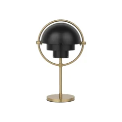 GUBI Akku-Tischleuchte Multi-Lite, messing/schwarz, 30 cm