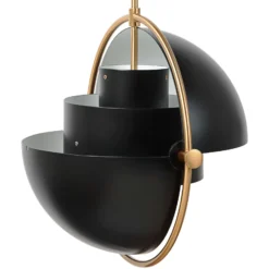 GUBI Hängeleuchte Multi-Lite, Ø 36 cm, messing/schwarz