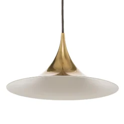 GUBI Hängeleuchte Semi, Ø 30 cm, messing glänzend