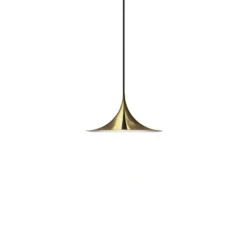 GUBI Hängeleuchte Semi, Ø 30 cm, messing glänzend