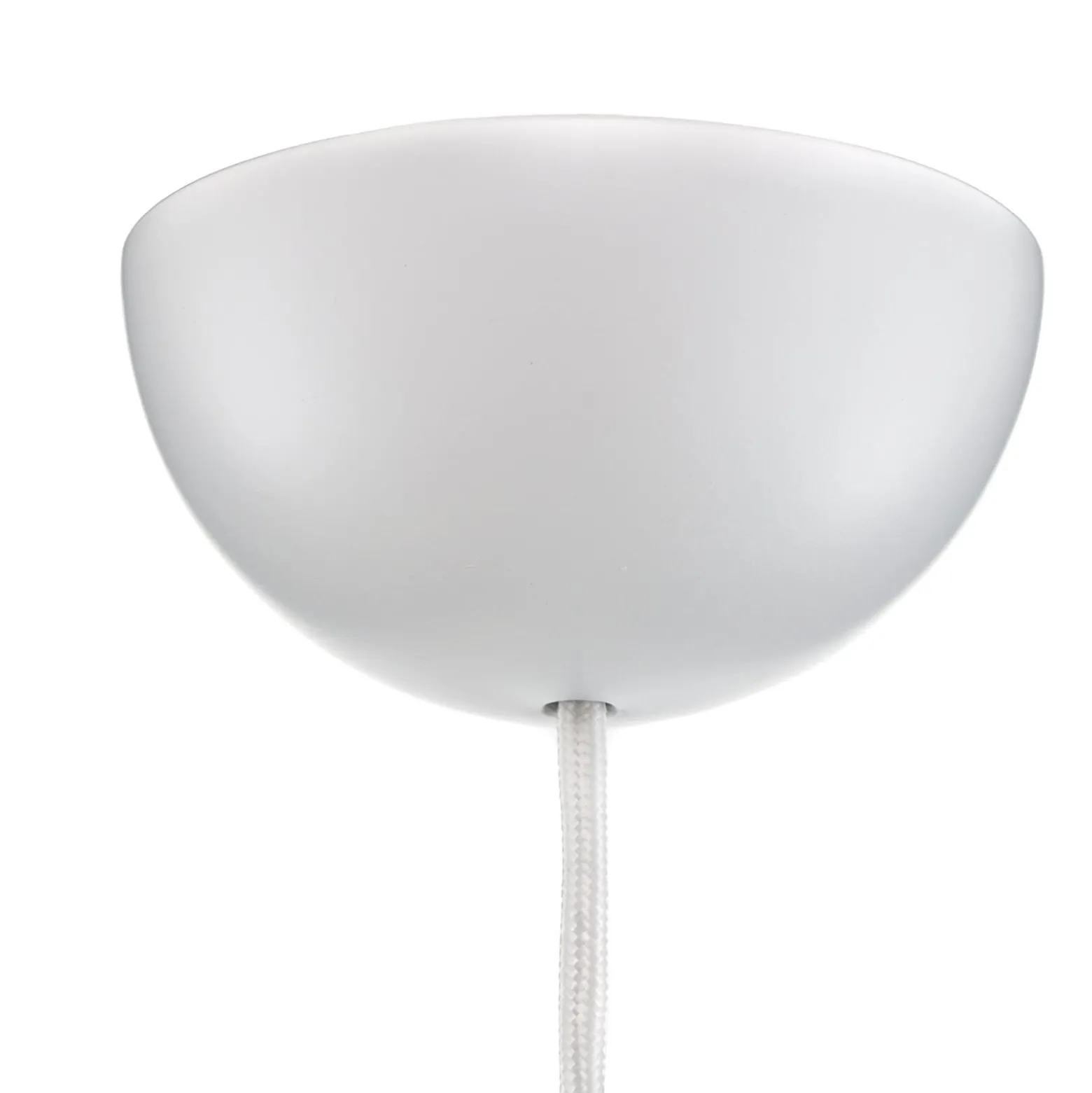 GUBI Hängeleuchte Semi, Ø 30 cm, weiß