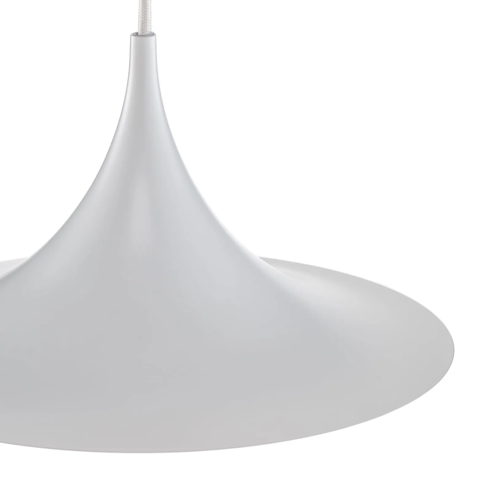 GUBI Hängeleuchte Semi, Ø 30 cm, weiß
