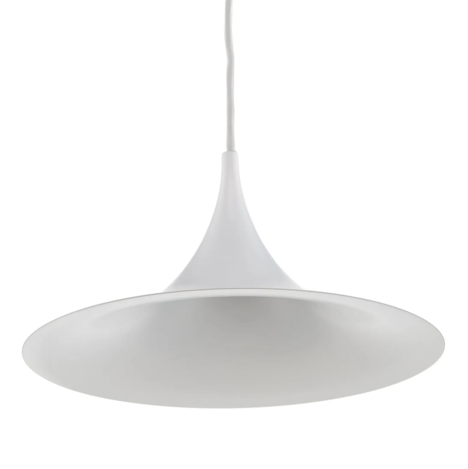 GUBI Hängeleuchte Semi, Ø 30 cm, weiß