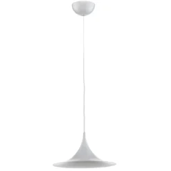 GUBI Hängeleuchte Semi, Ø 30 cm, weiß
