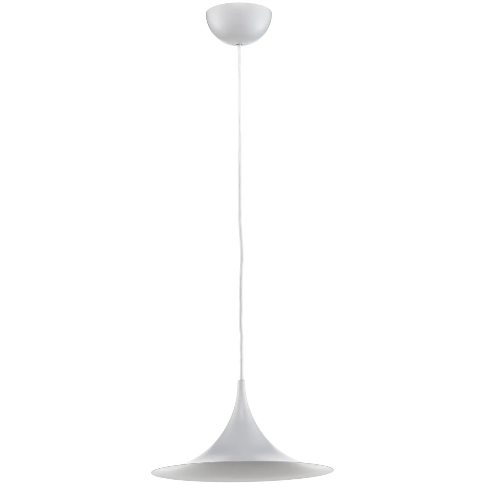 GUBI Hängeleuchte Semi, Ø 30 cm, weiß