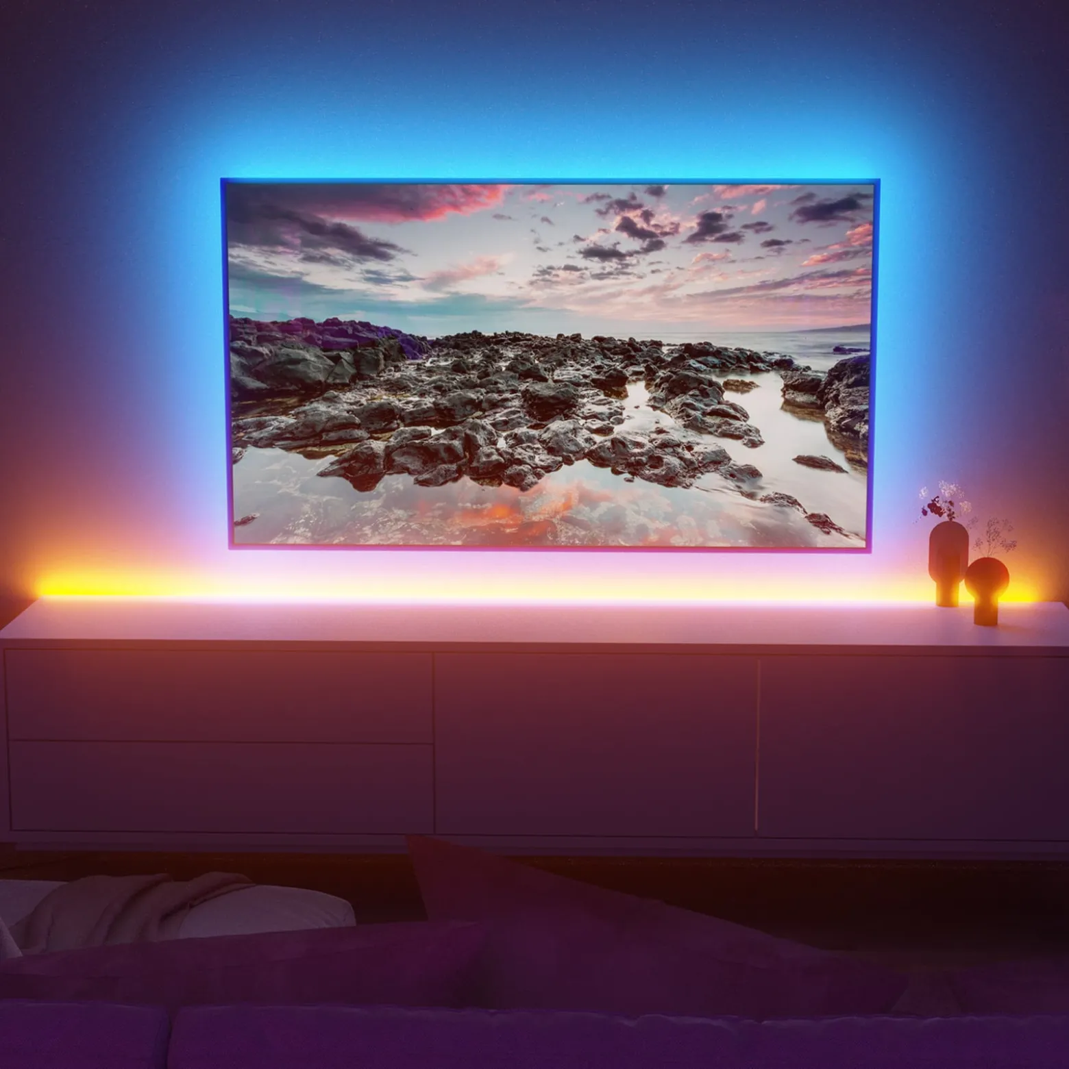 Hama LED-Strip WLAN-Lichtband, dimmbar, RGBW, 5 m