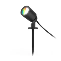 Hama Smart LED-Erdspießstrahler, schwarz WLAN, IP65 RGBW dim