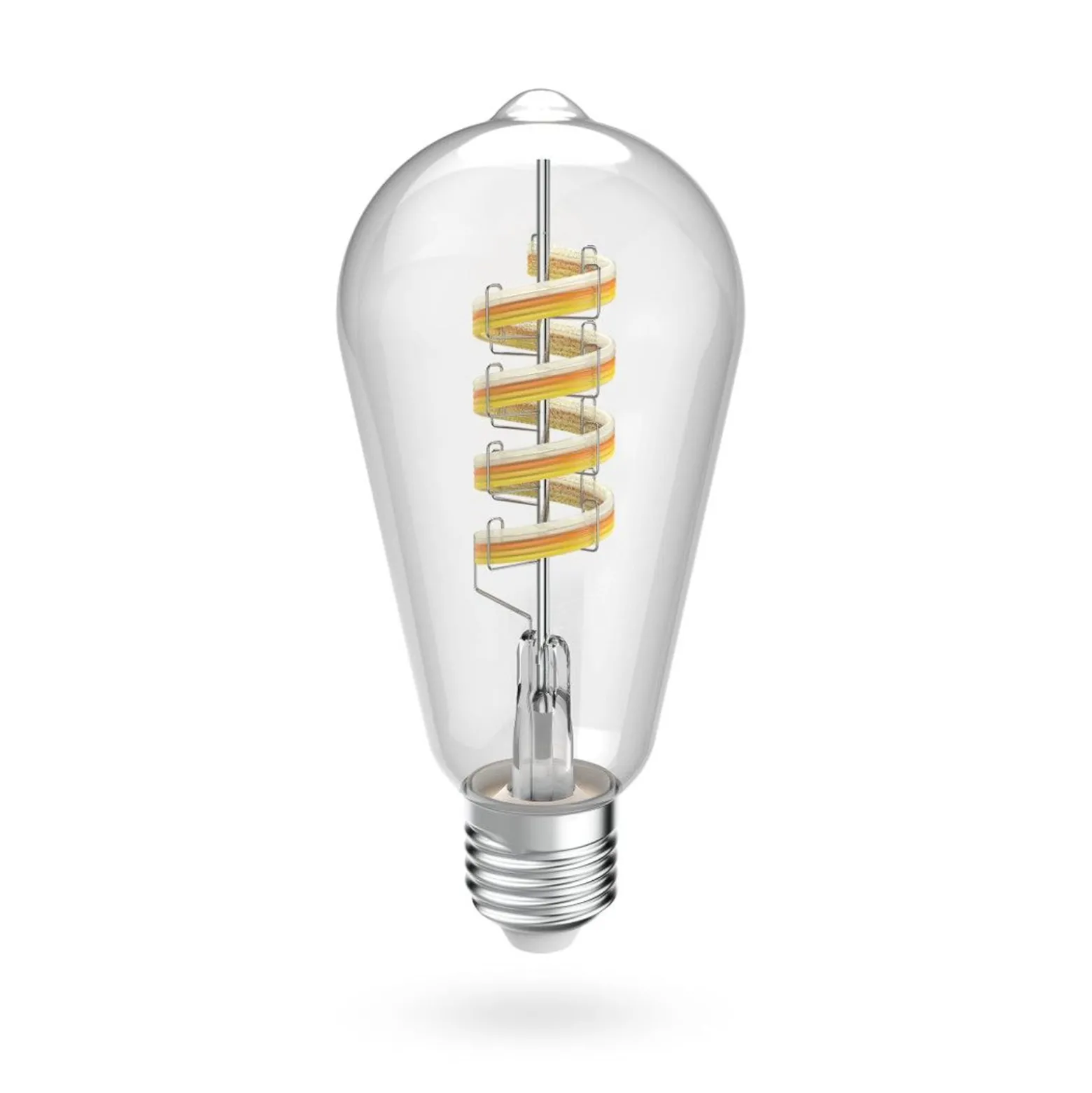 Hama Smart LED Filament E27 ST64, WLAN, Matter, 4,9 W, RGBW
