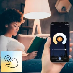 Hama WLAN LED-Einbauspot, App-Steuerung CCT nickel