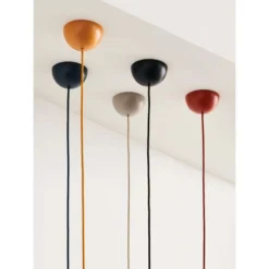 HAY E27-Pendelfassung COMMON, grün, Ø 4,5 cm