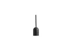 HAY E27-Pendelfassung COMMON, schwarz, Ø 4,5 cm