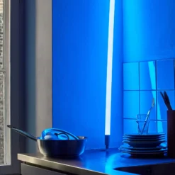 HAY LED-Röhre Neon Tube, blau, PVC, Länge 1,5 m, Stecker