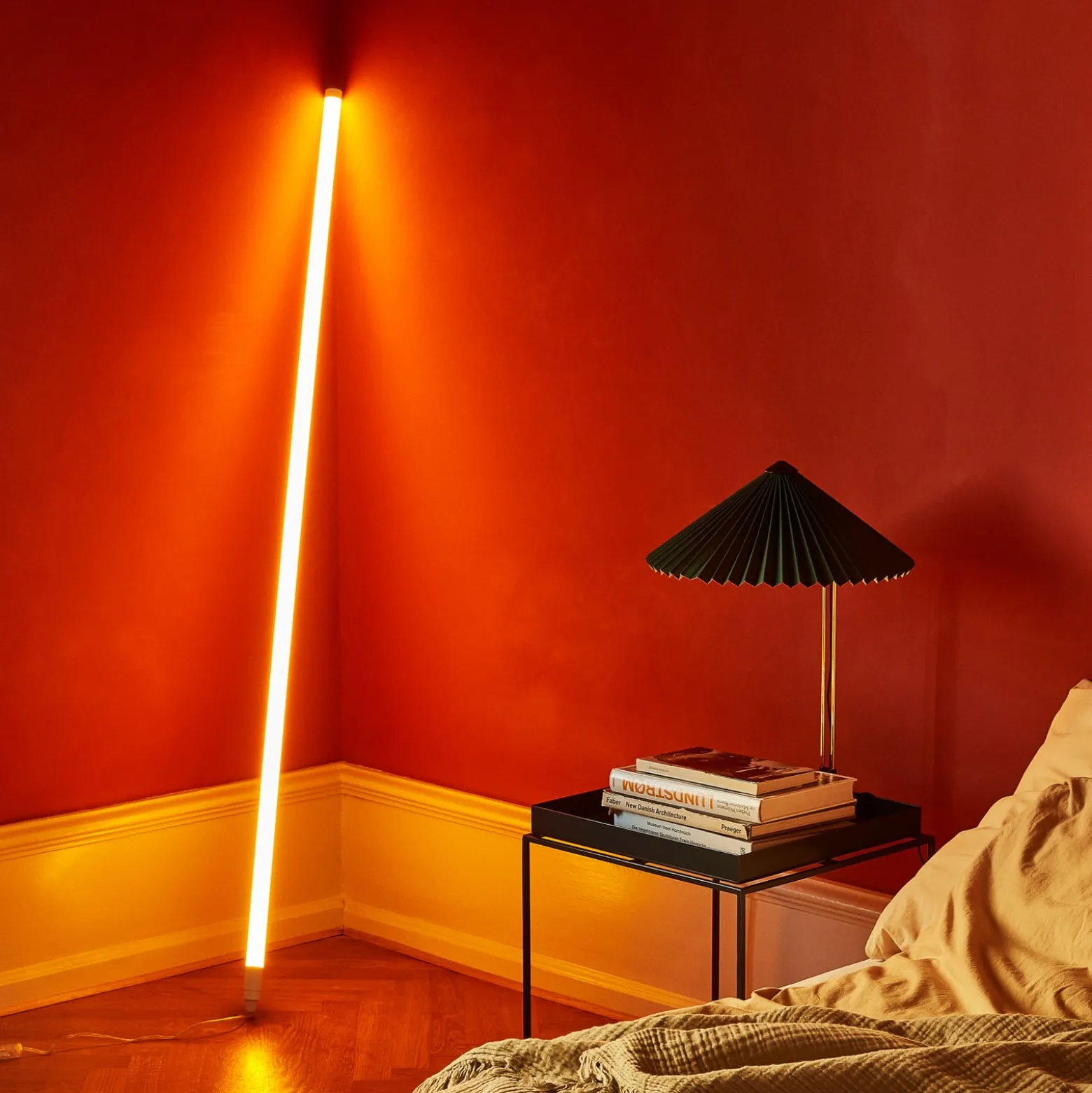 HAY LED-Röhre Neon Tube, rot, PVC, Länge 1,5 m, Stecker