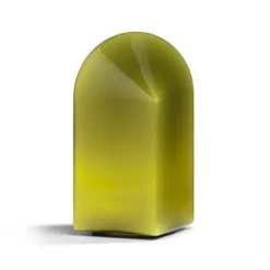 HAY Parade LED-Tischleuchte moosgrün Höhe 24 cm