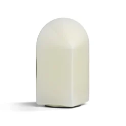 HAY Parade LED-Tischleuchte muschelweiß Höhe 24 cm