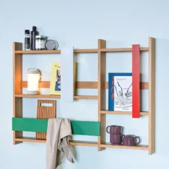 HÜBSCH LED-Akku-Tischleuchte Camp, sand, Glas, Eisen, IP44