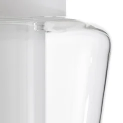 Helestra Canio Glas-Deckenleuchte, außen klar