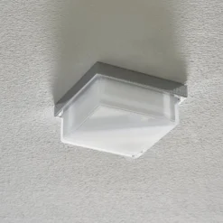 Helestra Cosi LED-Deckenleuchte chrom 11x11 cm
