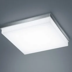 Helestra Cosi LED-Deckenleuchte chrom 31,5x31,5 cm
