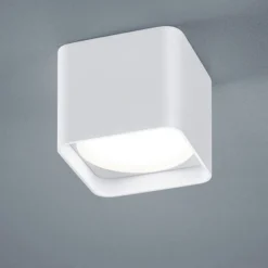 Helestra Dora LED-Deckenleuchte, eckig, weiß matt