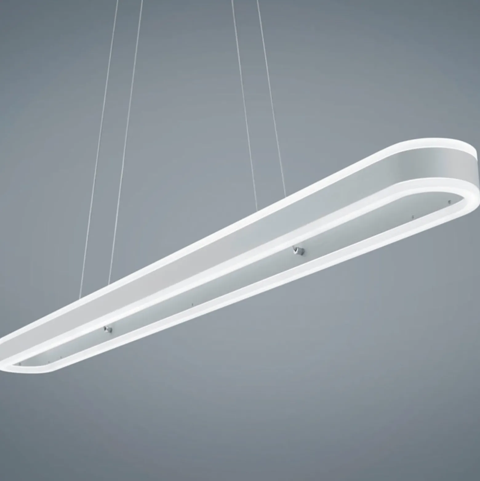Helestra Liv - längliche LED-Hängeleuchte, dimmbar